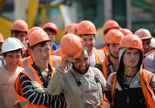 В России наблюдается увеличение притока трудовых мигрантов из Центральной Азии