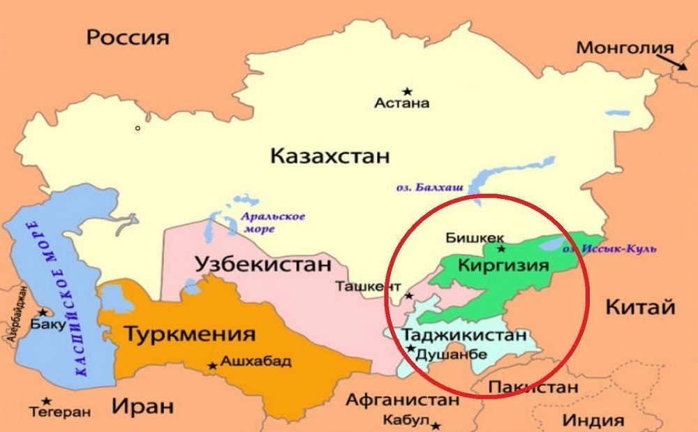 Кто ставит на карте Центральной Азии «горячие точки»?